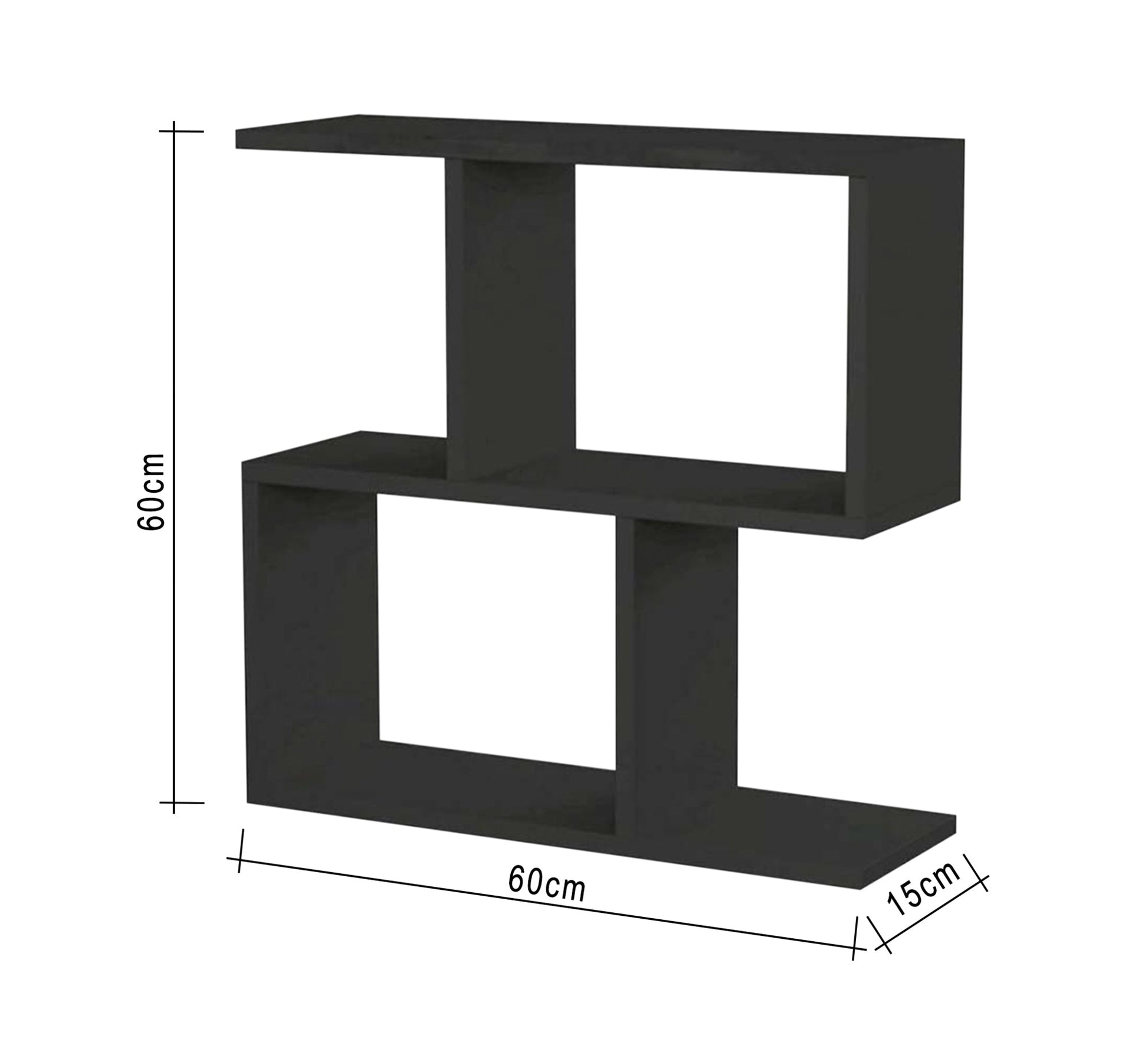 Black Spanish MDF Side Table - Vitrine Furniture - Furniture