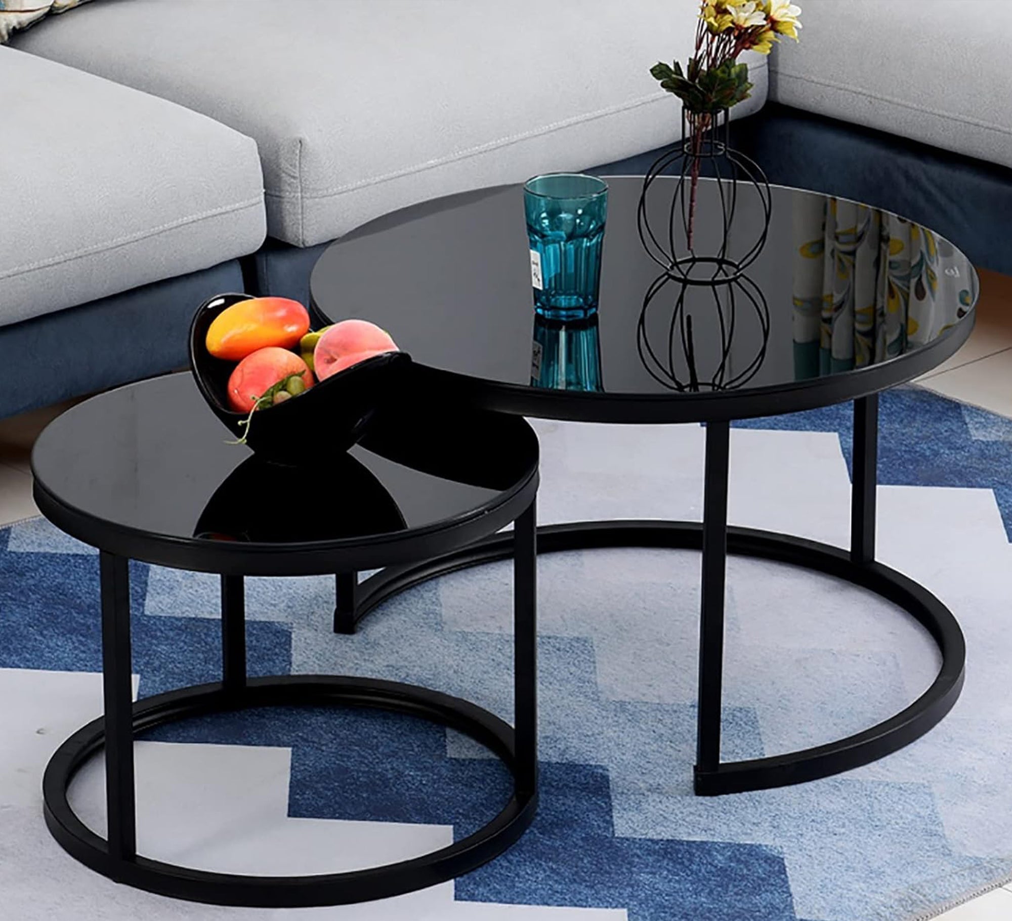 Black table set - Vitrine Furniture - Furniture