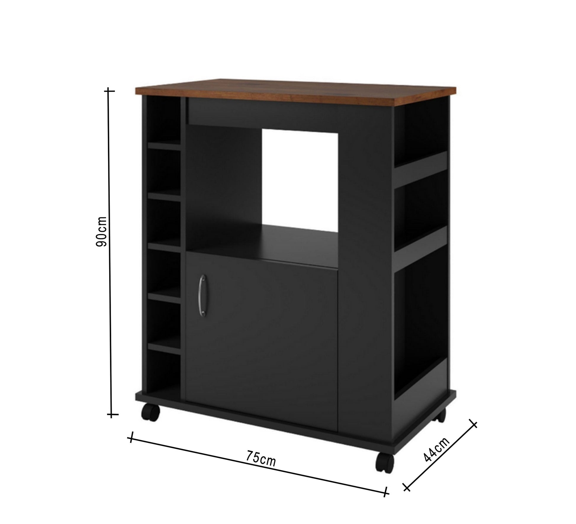 Black unique coffee corner - Vitrine Furniture - Furniture