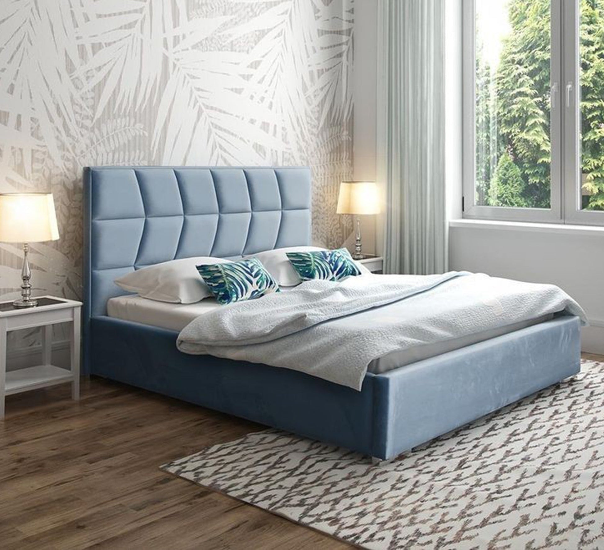 Blue comfort with a calm design - Vitrine Furniture - Furniture