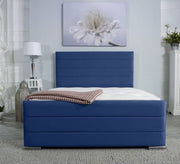 blue single bed - Vitrine Furniture - Furniture