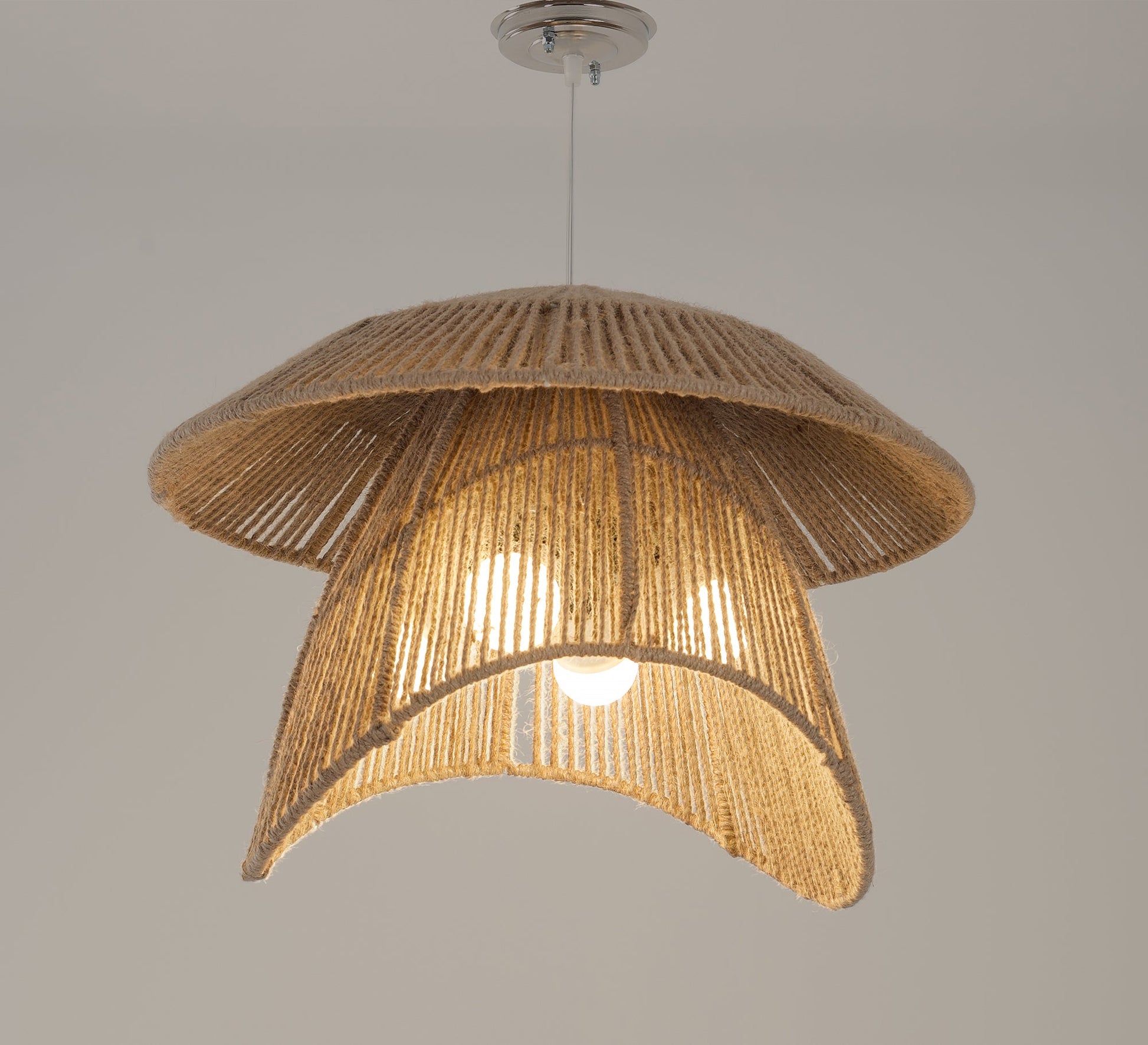 Bohemian chandelier with a sun hat design - Vitrine Furniture - Ceiling lights