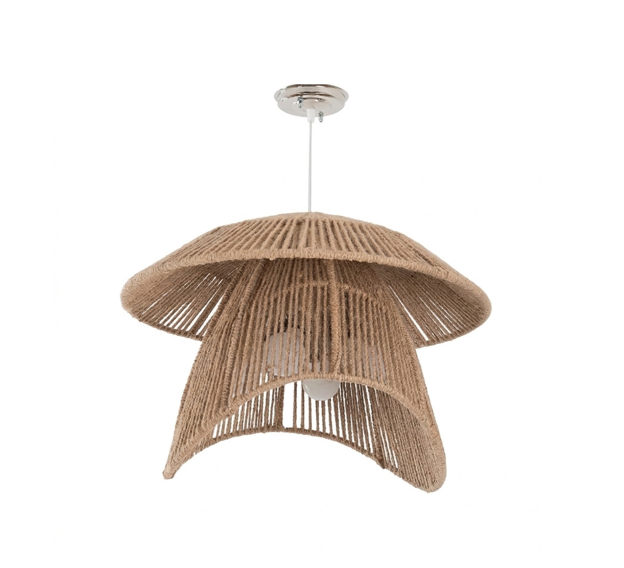 Bohemian chandelier with a sun hat design - Vitrine Furniture - Ceiling lights