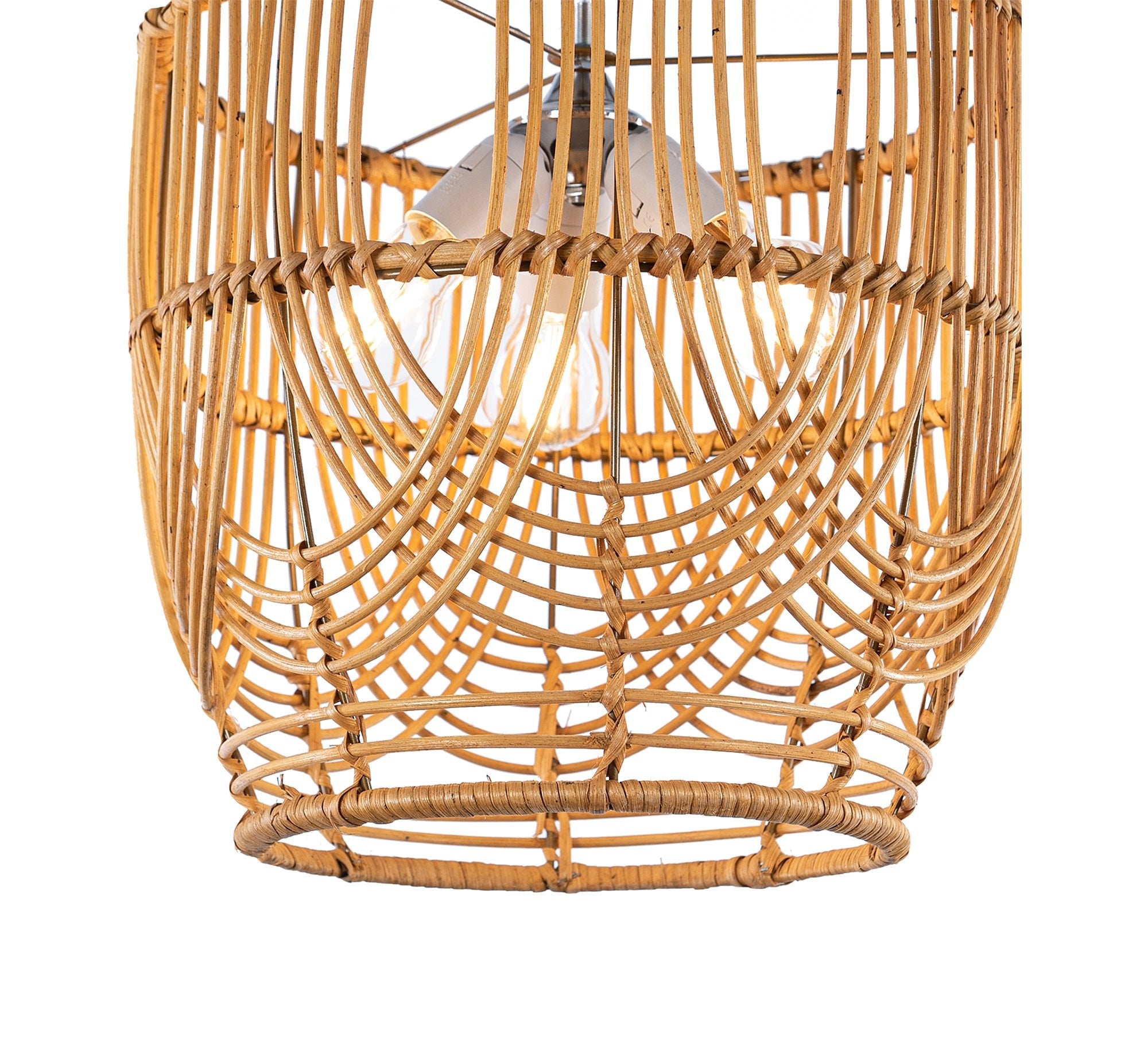Bohemian rattan pendant light - Vitrine Furniture - Lighting