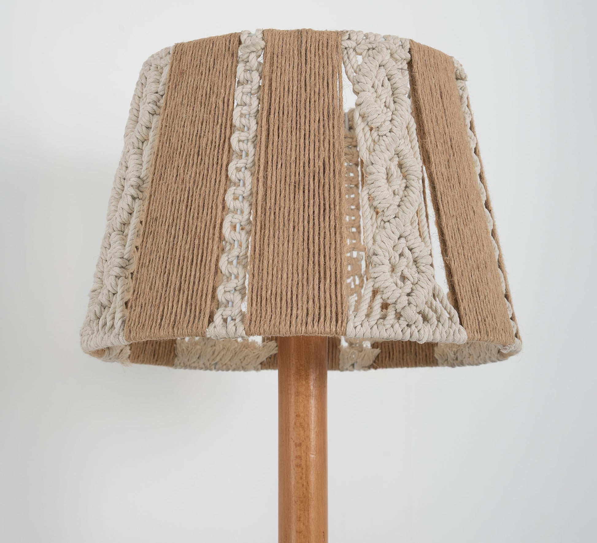 Bohemian - style wooden lamp - Vitrine Furniture - Floor lamps