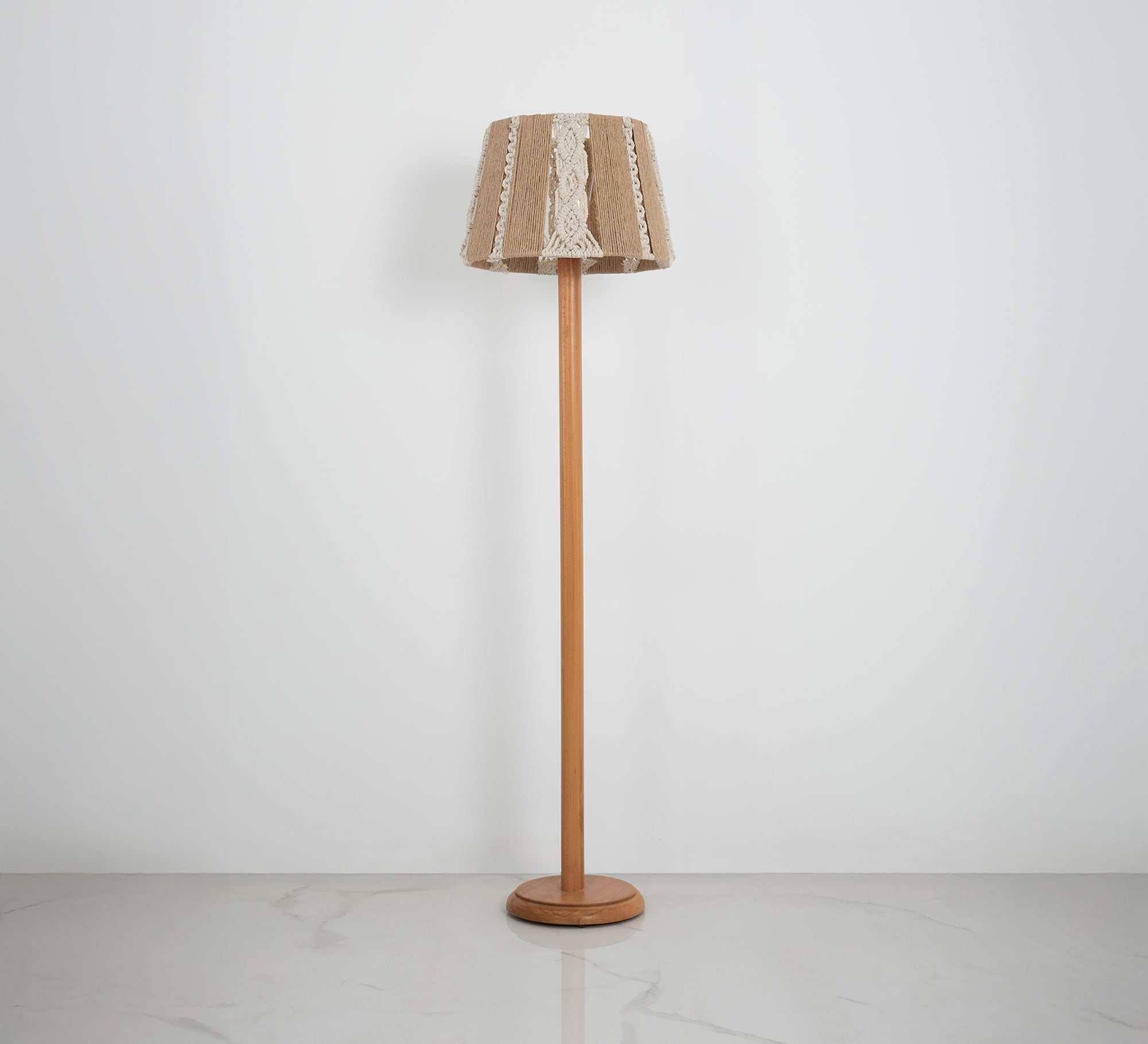 Bohemian - style wooden lamp - Vitrine Furniture - Floor lamps