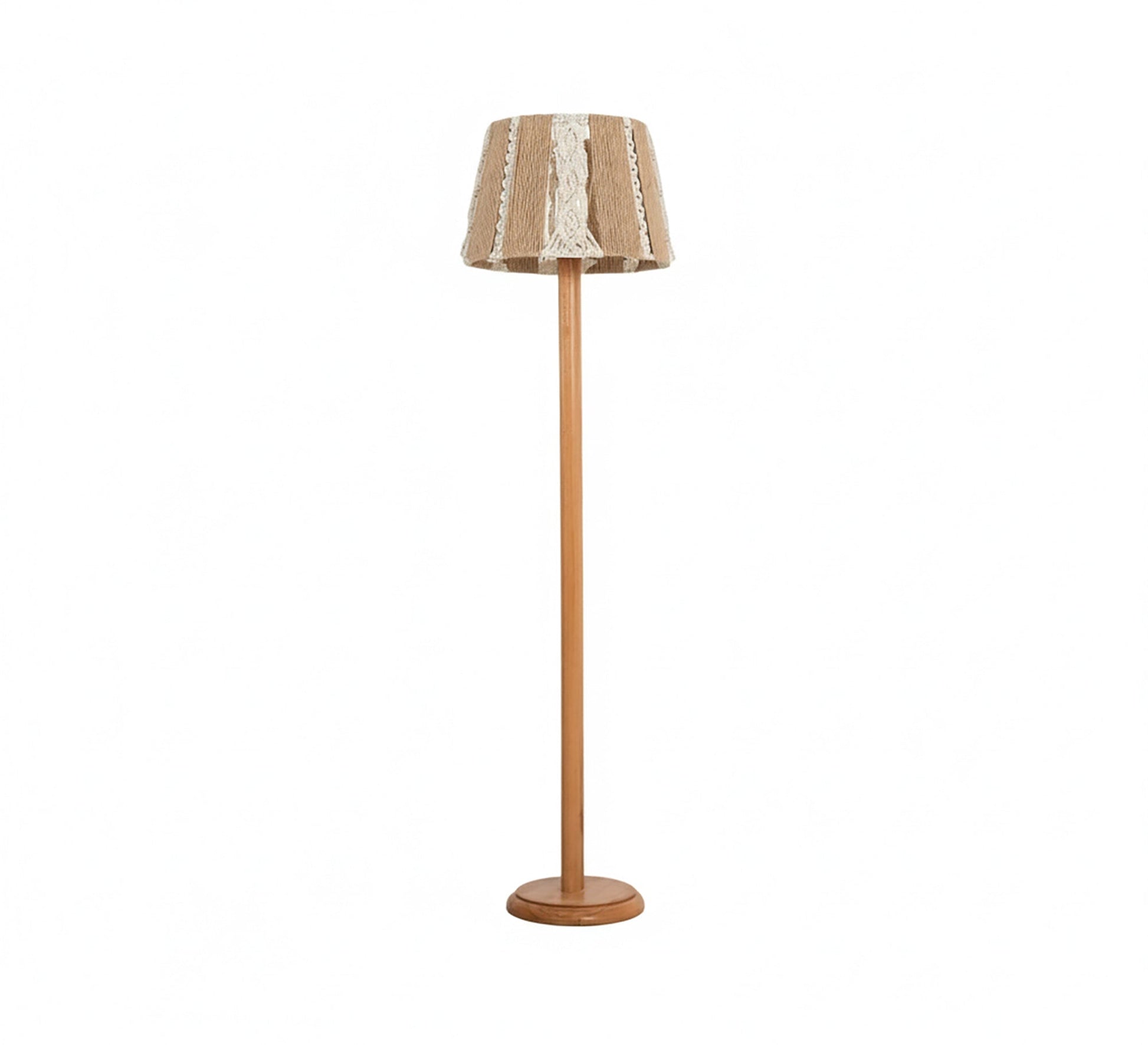 Bohemian - style wooden lamp - Vitrine Furniture - Floor lamps