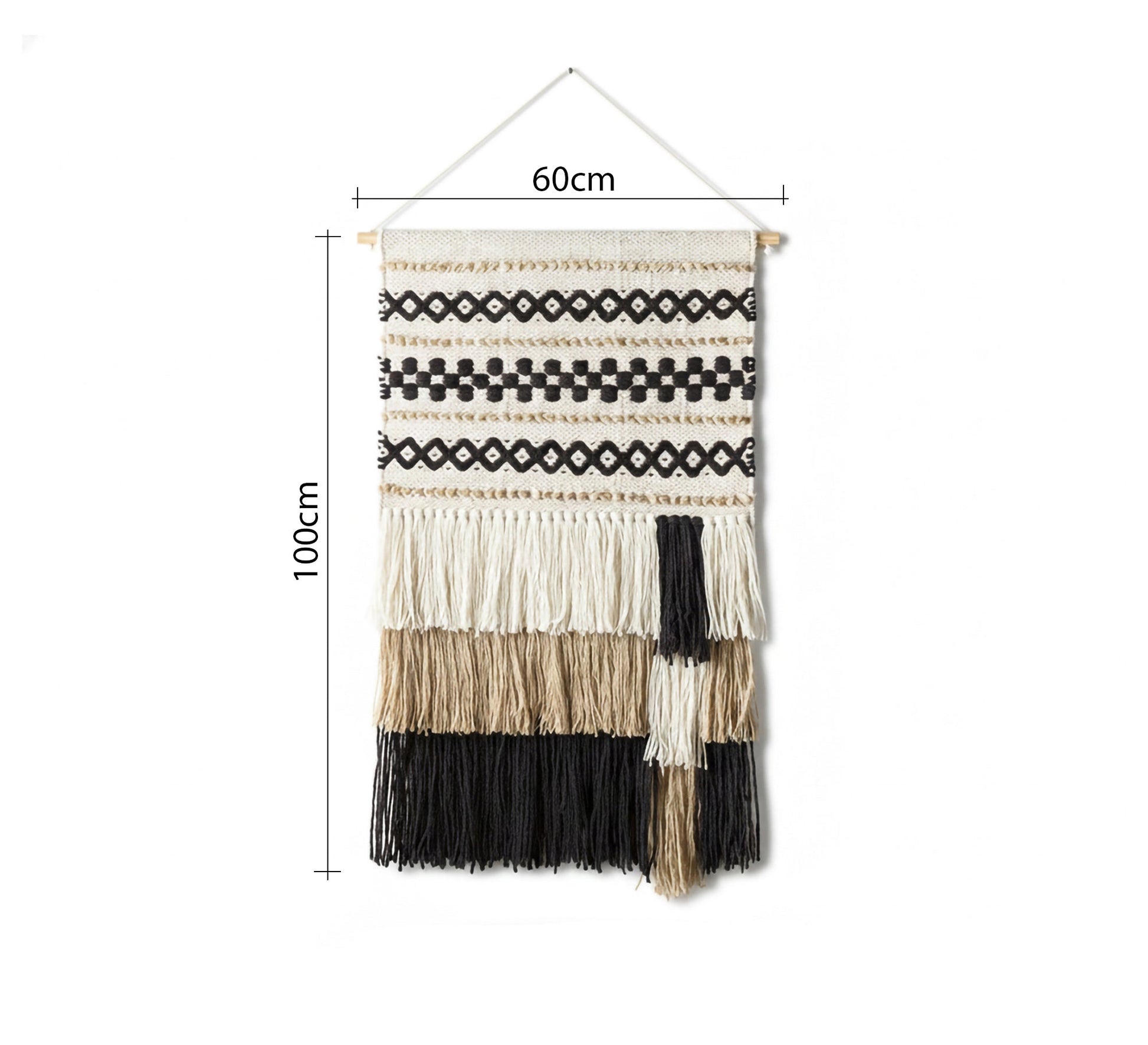 "Boho Chic" soft wool wall rug - Vitrine Furniture - Accessories
