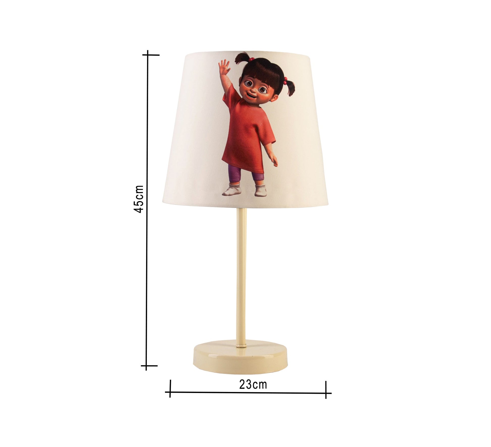 Boo Lamp: A touch of innocence for your child's room with a beige base - Vitrine Furniture - Lighting