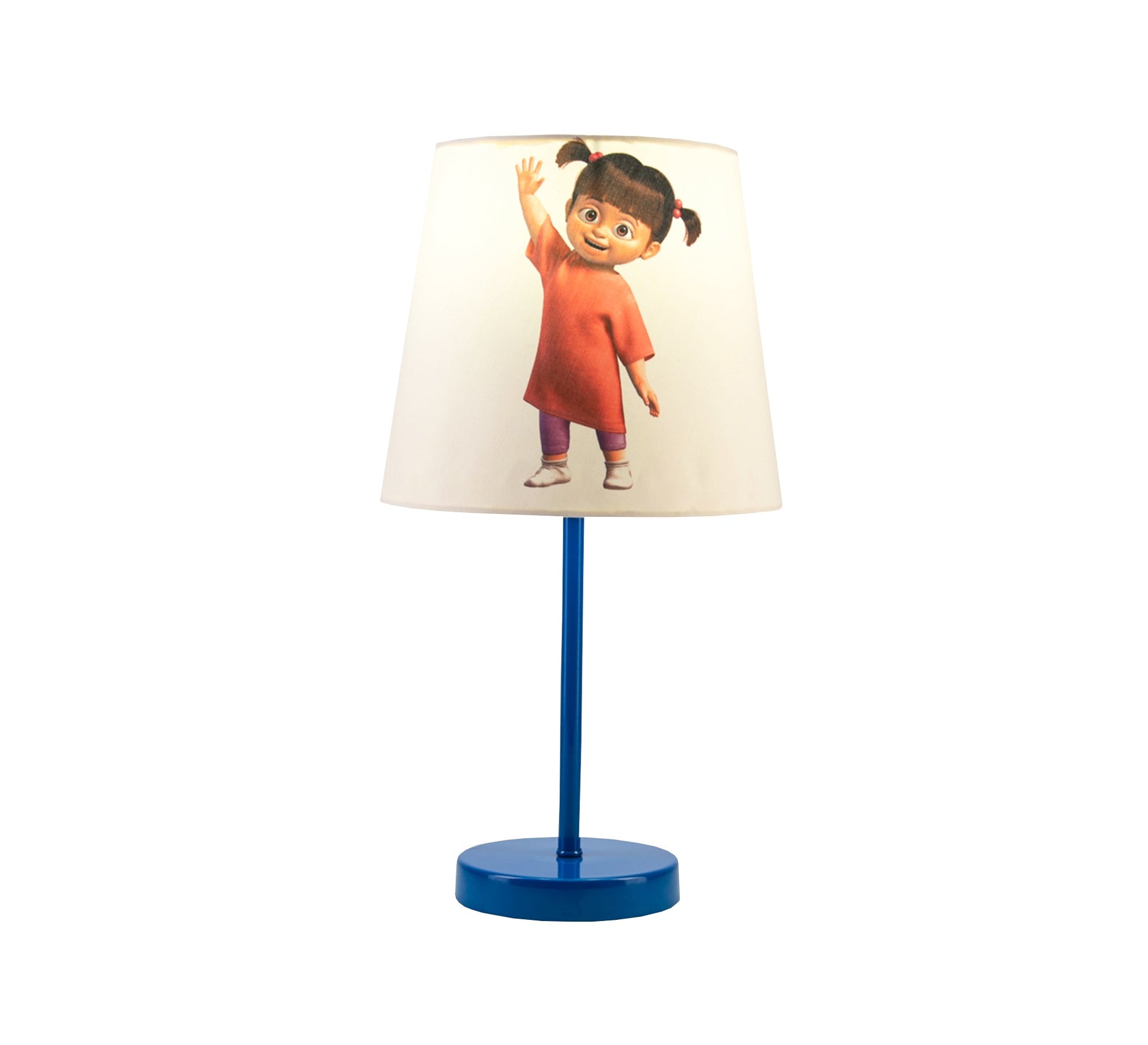 Boo Lamp: A touch of innocence for your child's room with a blue base - Vitrine Furniture - Lighting
