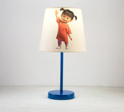 Boo Lamp: A touch of innocence for your child's room with a blue base - Vitrine Furniture - Lighting