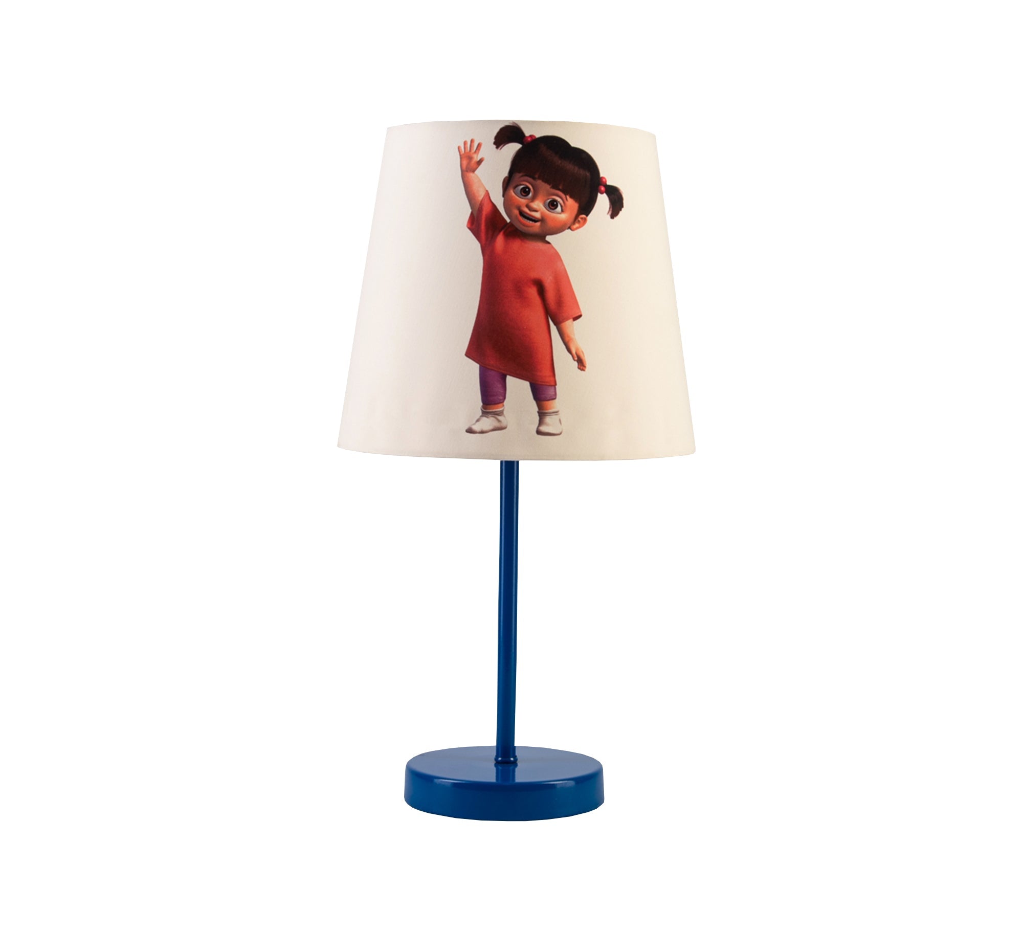 Boo Lamp: A touch of innocence for your child's room with a blue base - Vitrine Furniture - Lighting