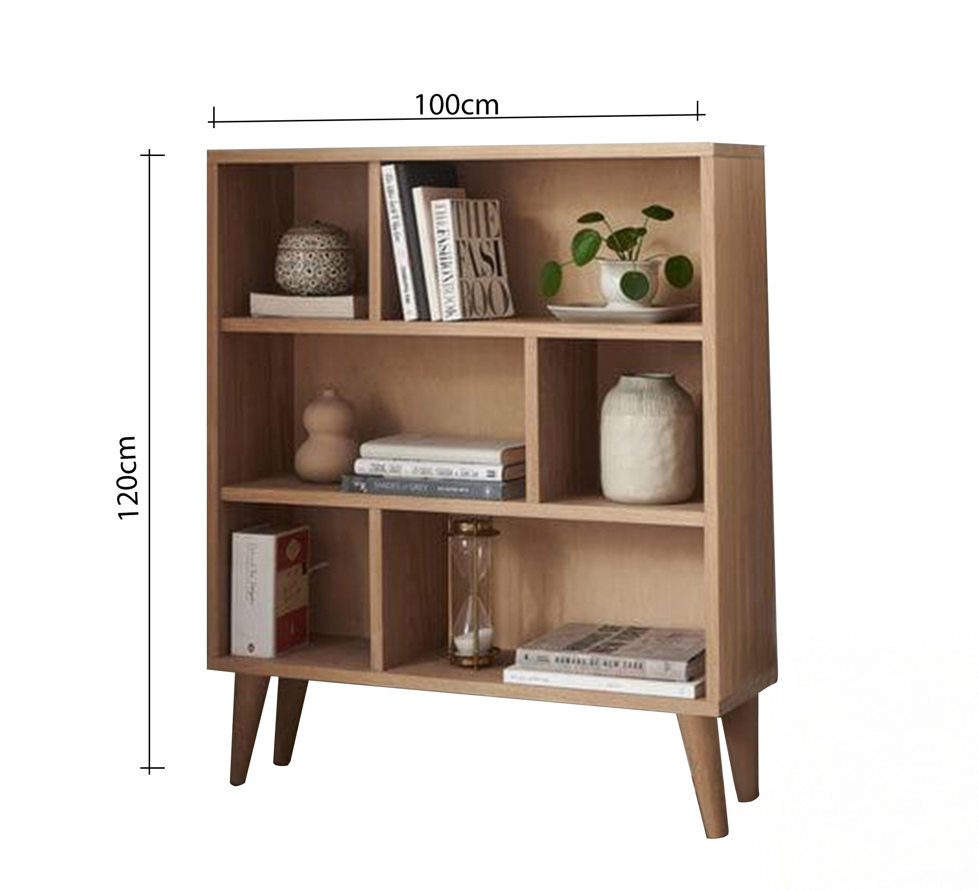 Bookcase with alternating shelves - Vitrine Furniture - Furniture