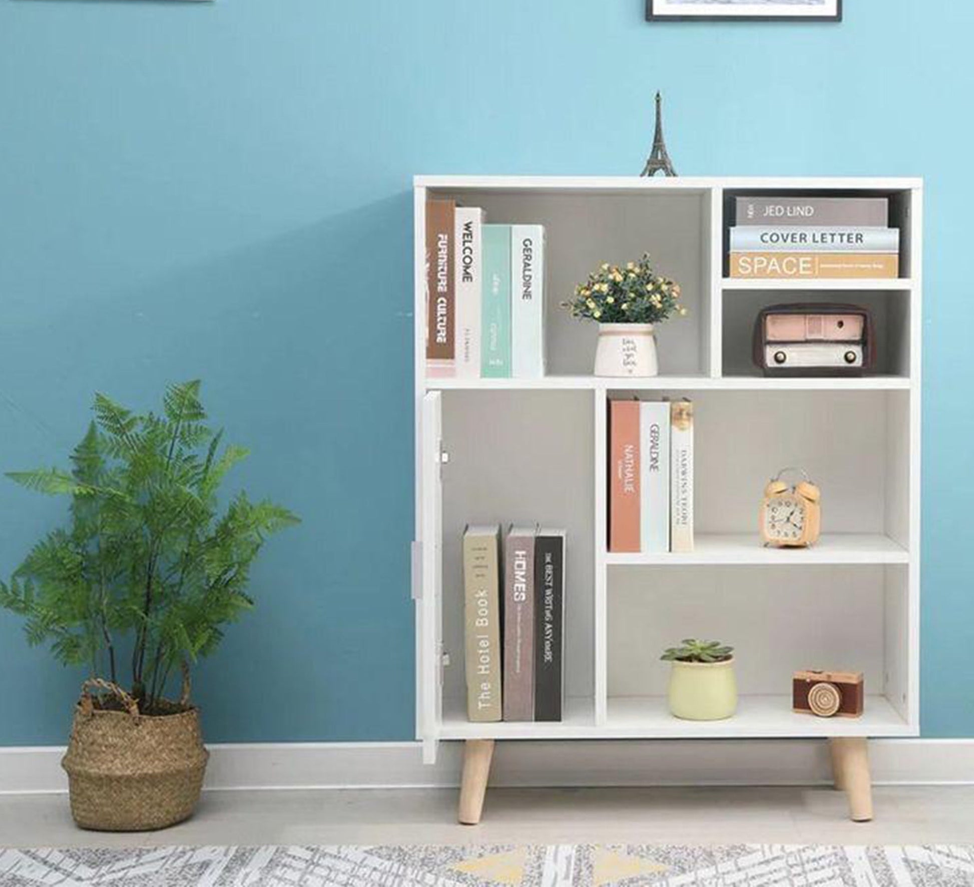 Bookcase with doors and shelves - Vitrine Furniture - Furniture