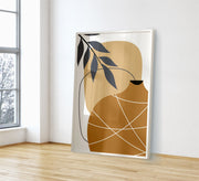 Bottle and frame painting in white - Vitrine Furniture - Décor