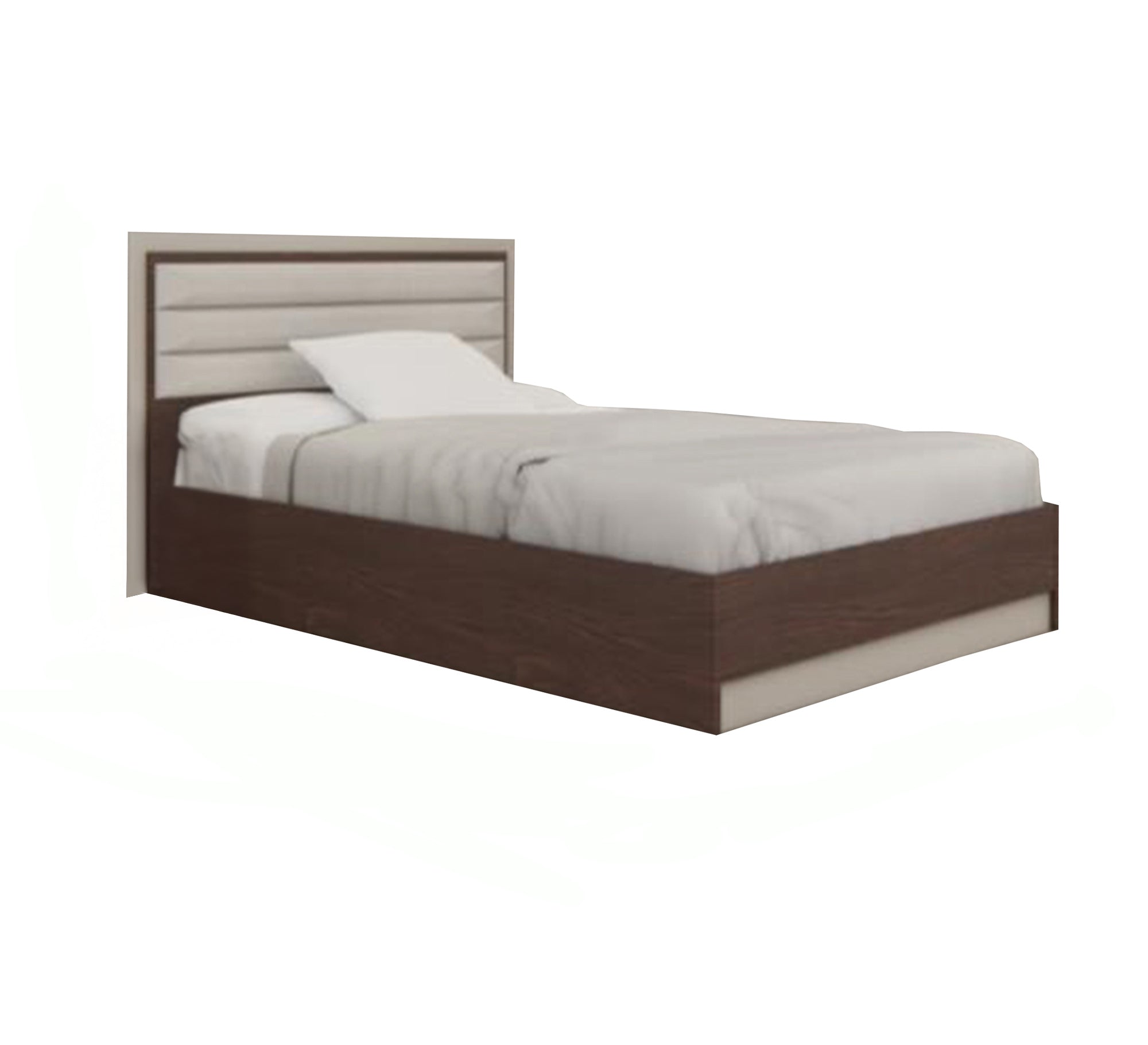 Boys' bed with beige accents - Vitrine Furniture - Furniture