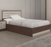 Boys' bed with beige accents - Vitrine Furniture - Furniture