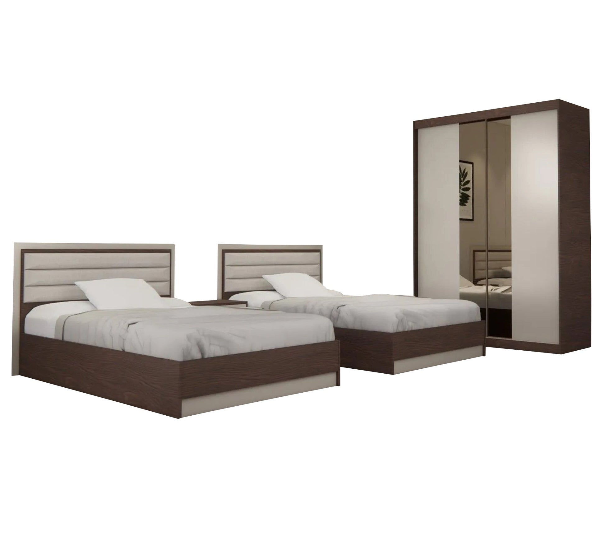 Boys' bedroom with 2 beds - Vitrine Furniture - Furniture