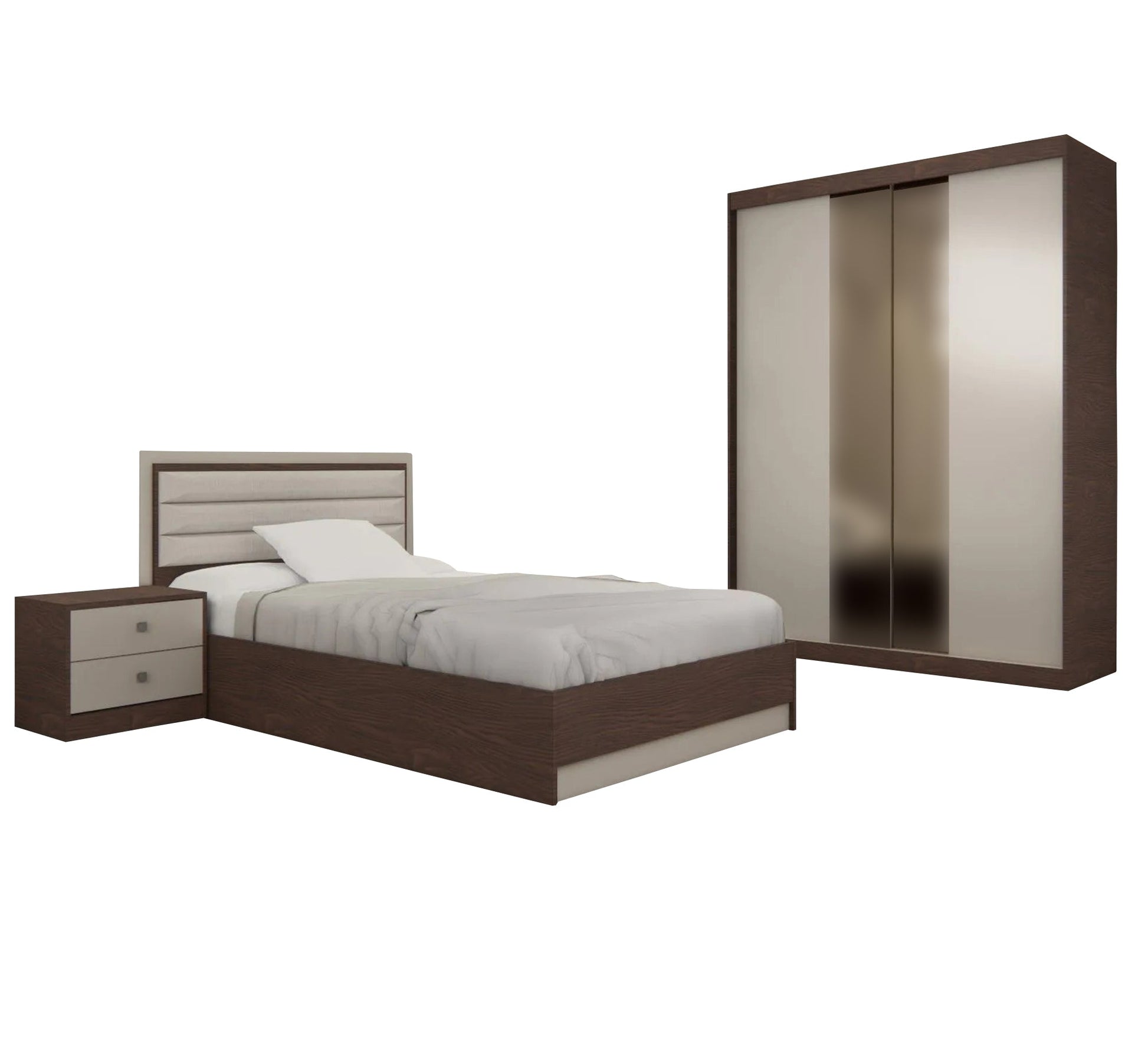 Boys' bedroom with one bed - Vitrine Furniture - Furniture