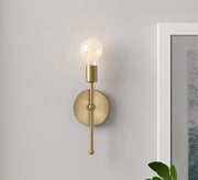 Bronze Metal Wall Lamp - Vitrine Furniture - Lighting