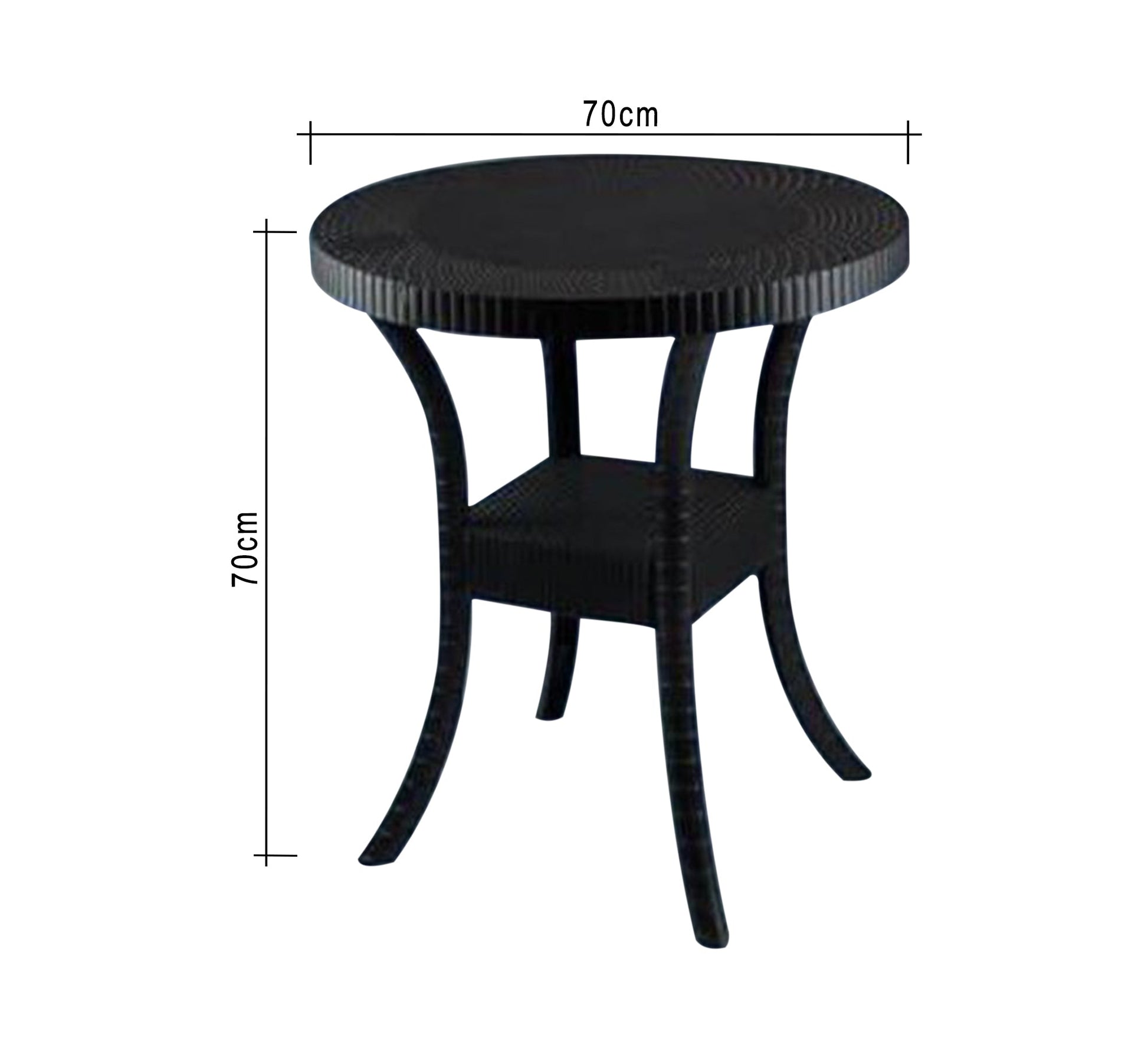 Brown and black outdoor seating set, elegant and practical - Vitrine Furniture - Outdoor Products