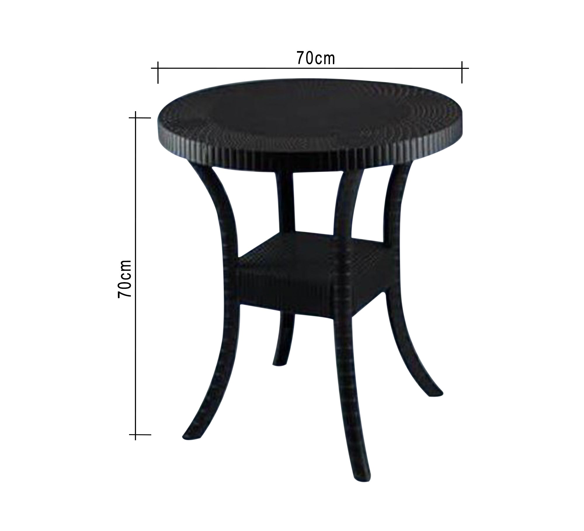 Brown and black outdoor seating set, elegant and practical - Vitrine Furniture - Outdoor Products