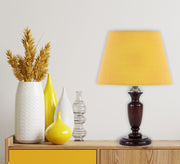 Brown and fuchsia column lamp - Vitrine Furniture - Lighting