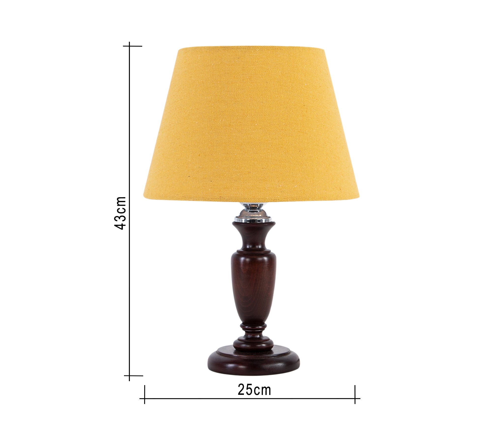 Brown and fuchsia column lamp - Vitrine Furniture - Lighting