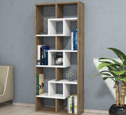 Brown and white library - Vitrine Furniture - Furniture