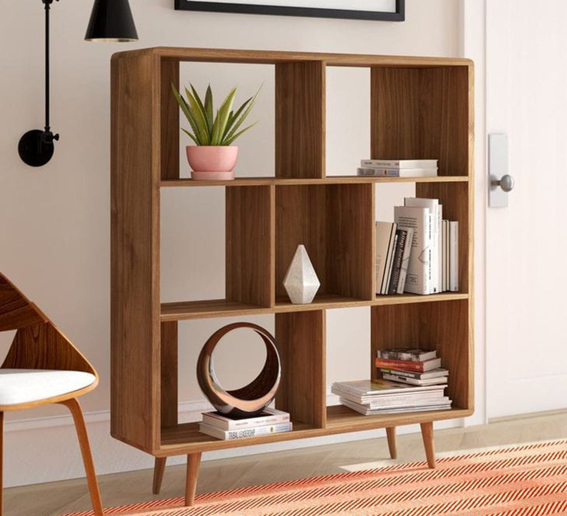 Brown bookcase - Vitrine Furniture - Furniture