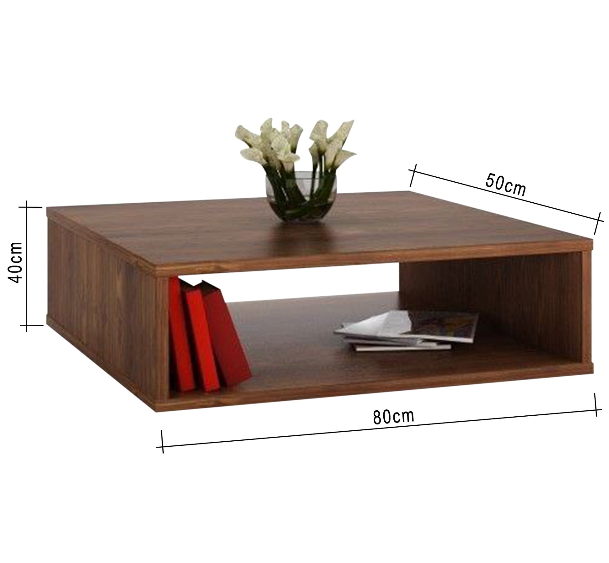 Brown coffee table - Vitrine Furniture - Furniture