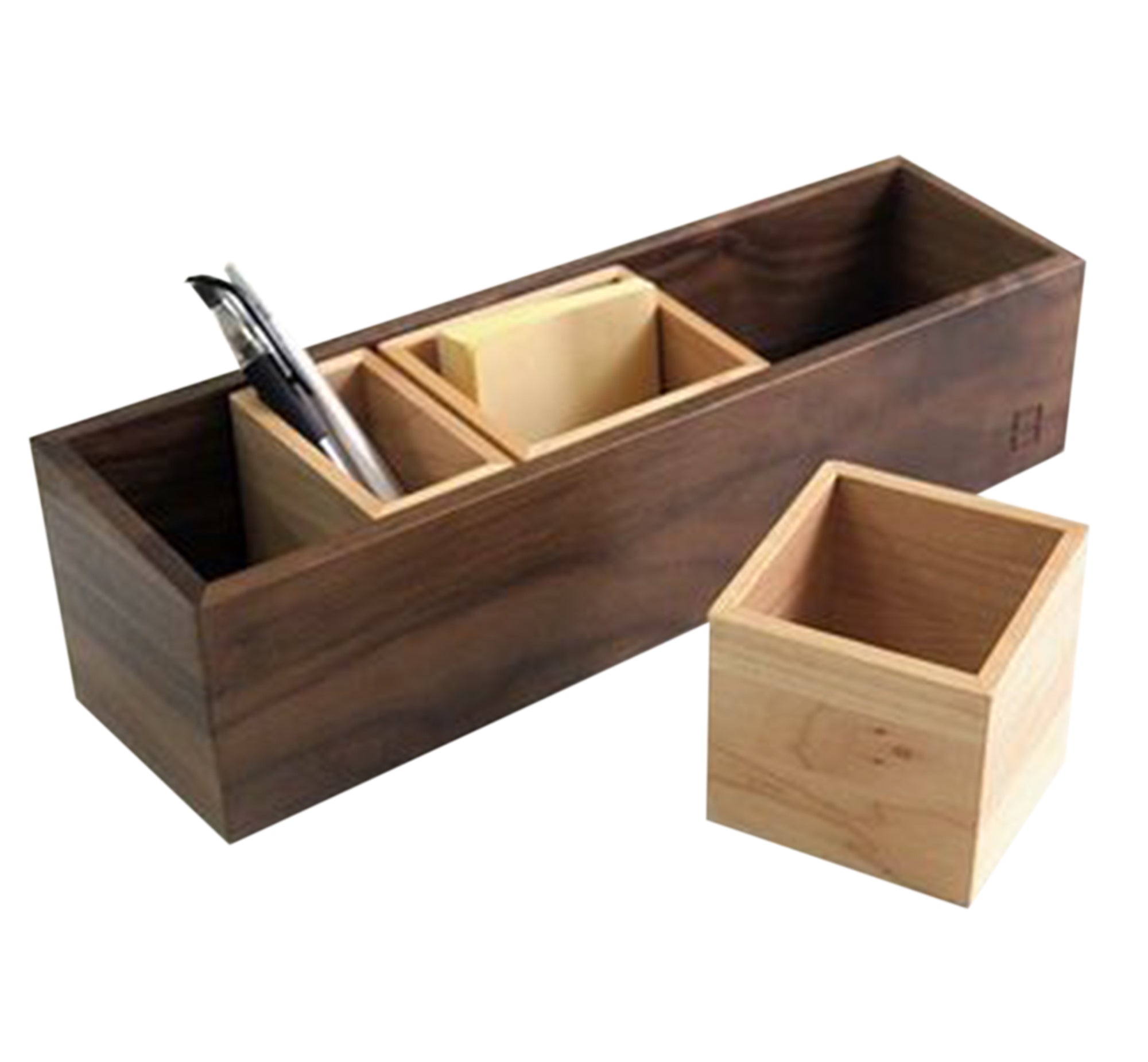Brown desk organizer - Vitrine Furniture - Furniture