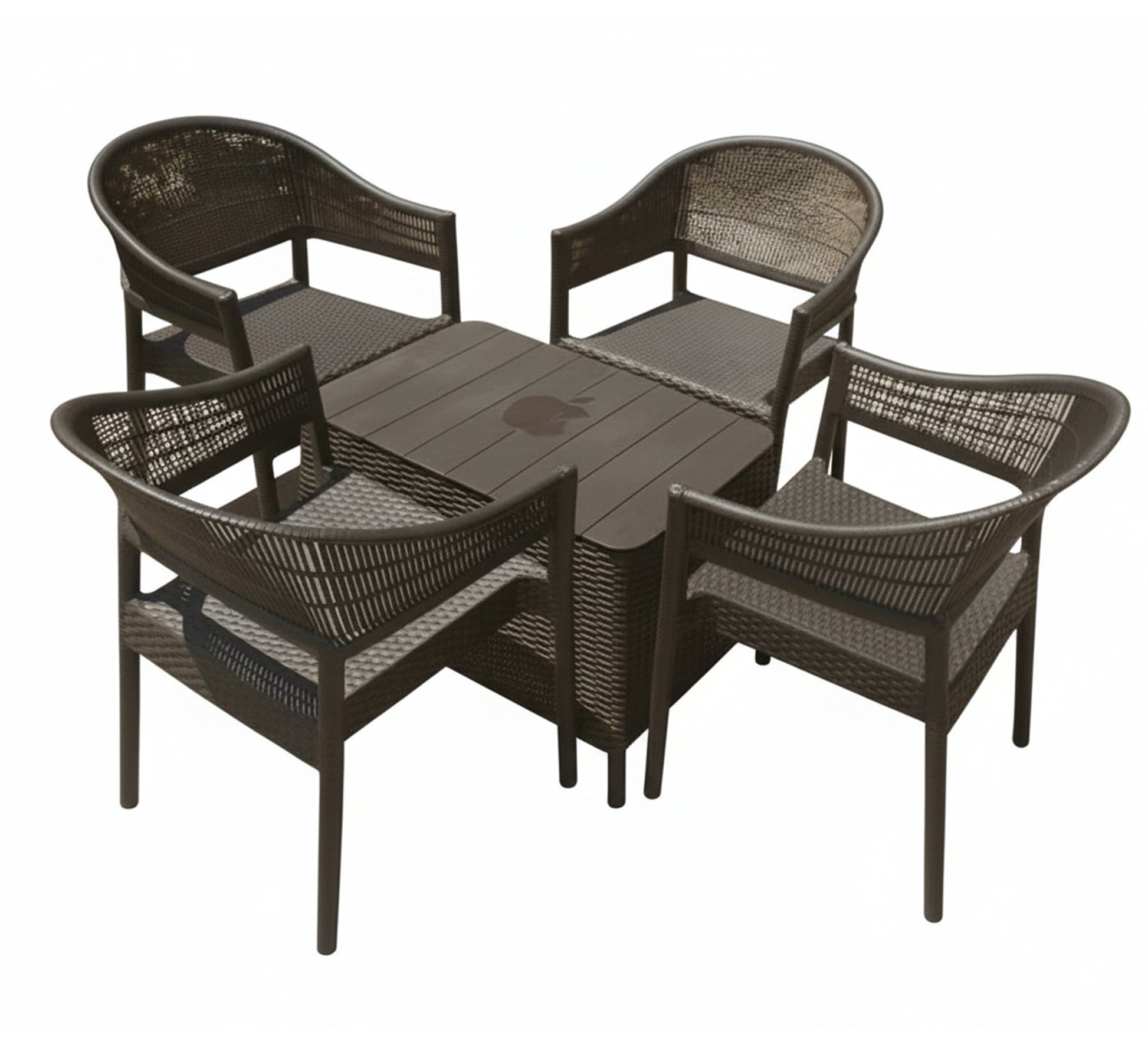 Brown, elegant, durable, practical, outdoor patio set - Vitrine Furniture - Outdoor Products