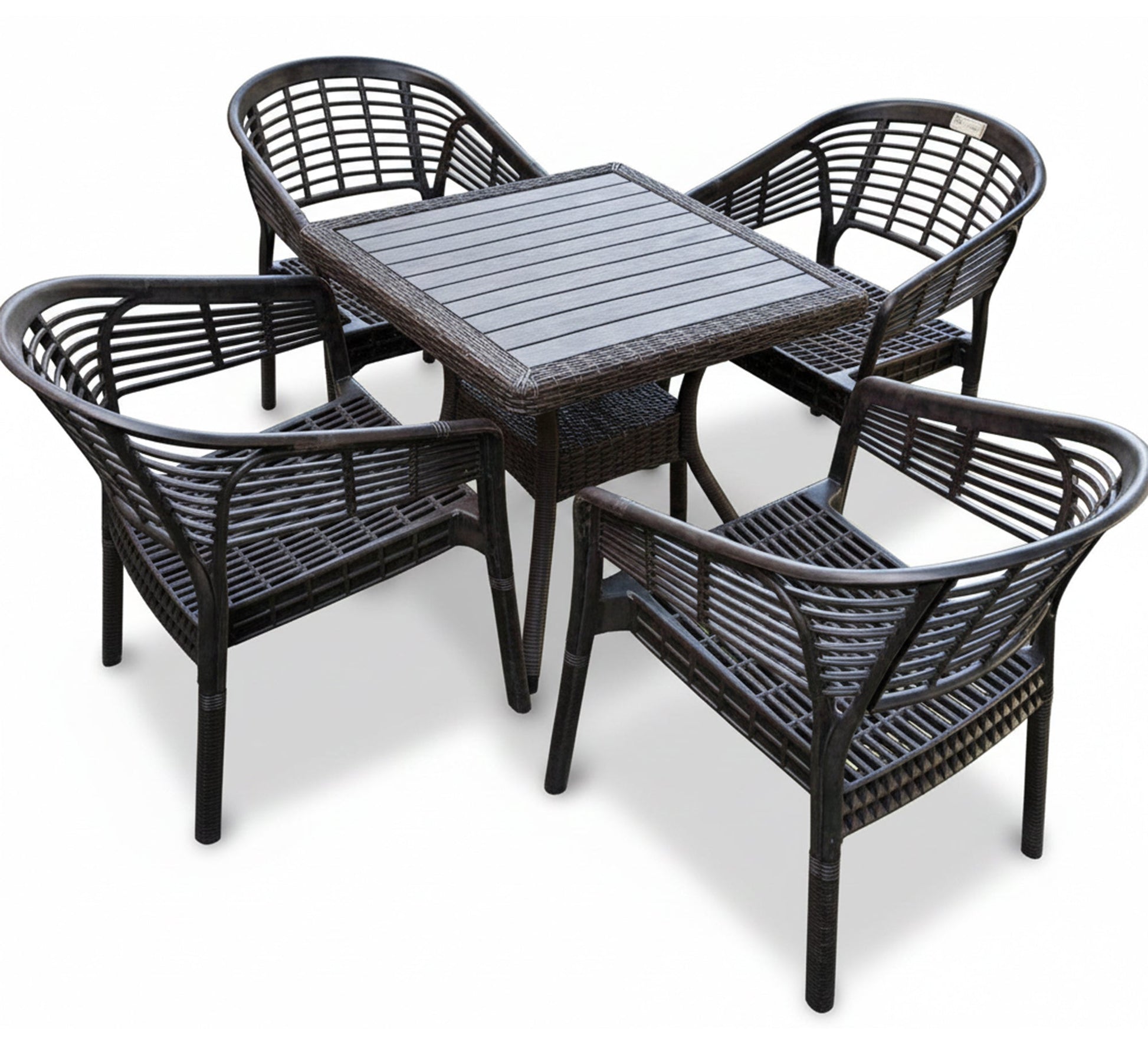 Brown garden furniture set, elegant and durable. - Vitrine Furniture - Outdoor Products