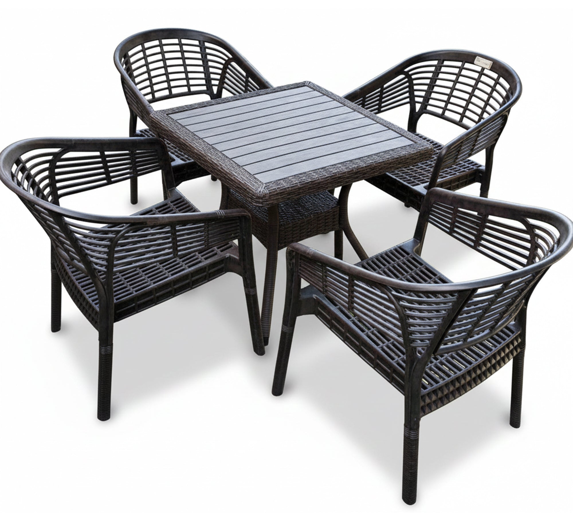 Brown garden furniture set, elegant and durable. - Vitrine Furniture - Outdoor Products