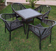 Brown garden furniture set, elegant and durable. - Vitrine Furniture - Outdoor Products