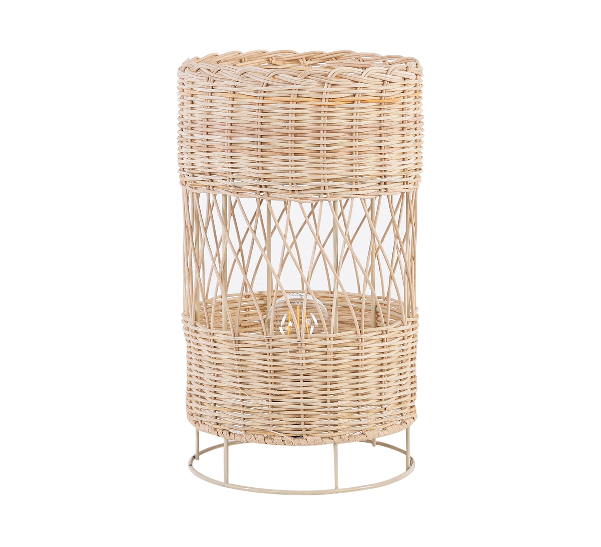 Brown lampshade with gray shade - Vitrine Furniture - Lighting