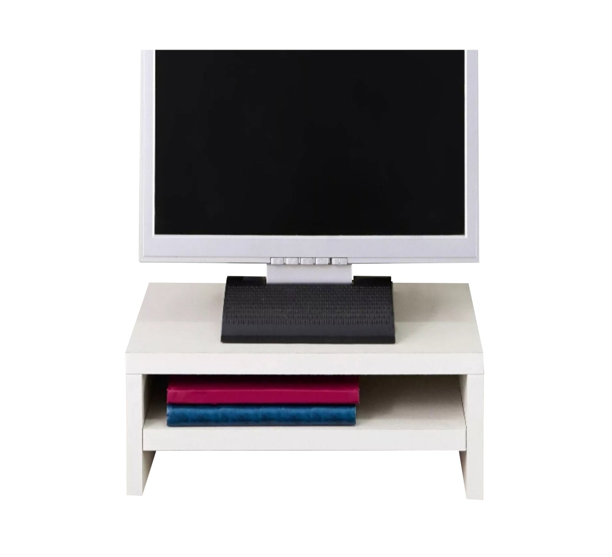 Brown Monitor Stand or Desk Organizer - Vitrine Furniture - TV Table & Cabinet