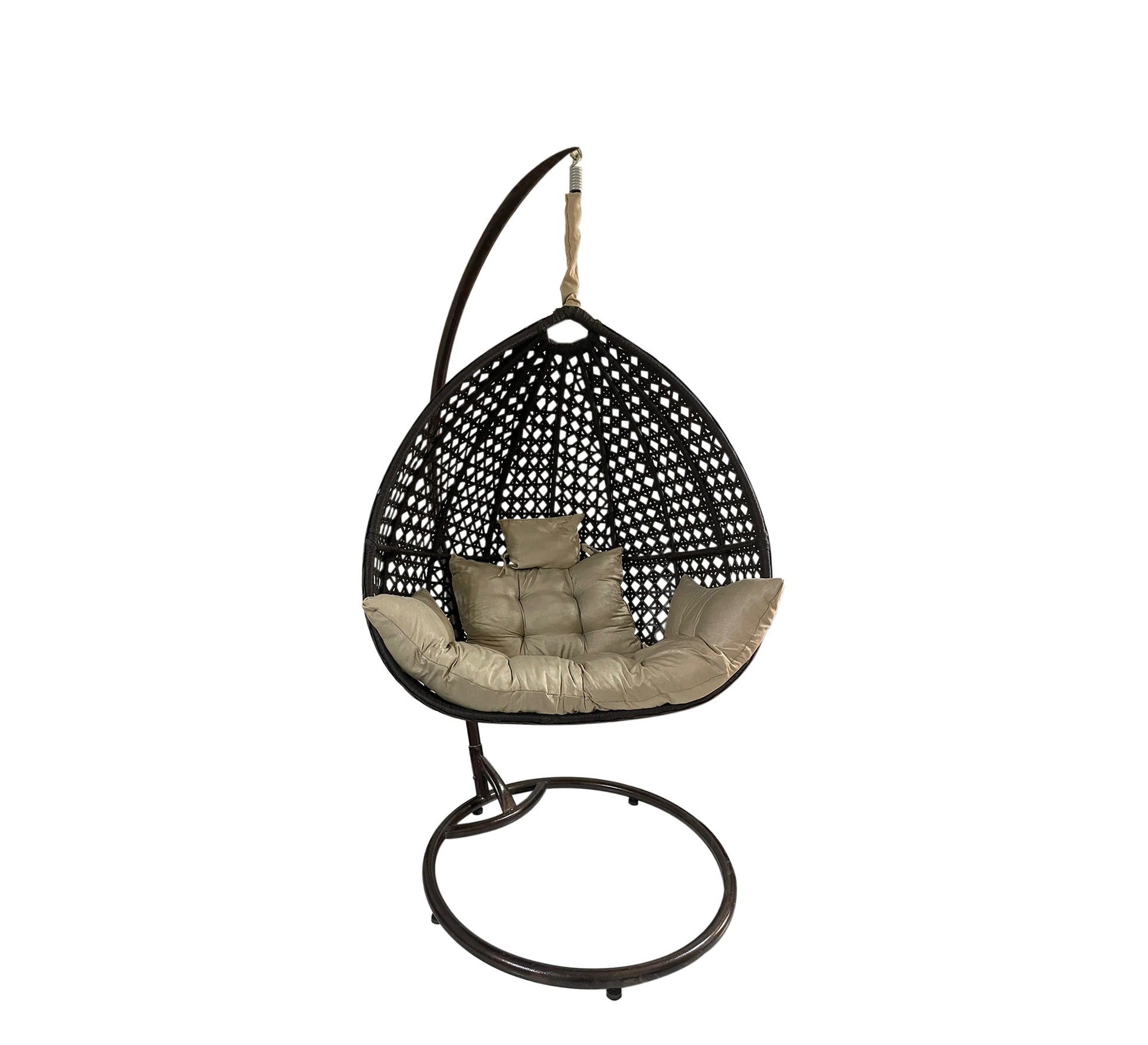 Brown single swing chair - Vitrine Furniture - Outdoor Products