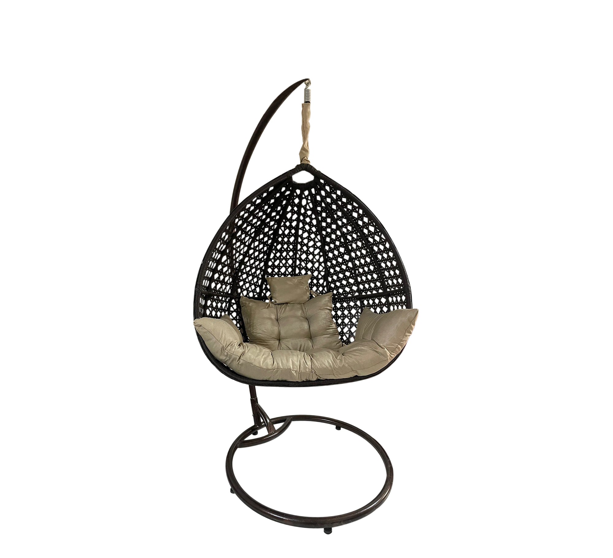 Brown single swing chair - Vitrine Furniture - Outdoor Products