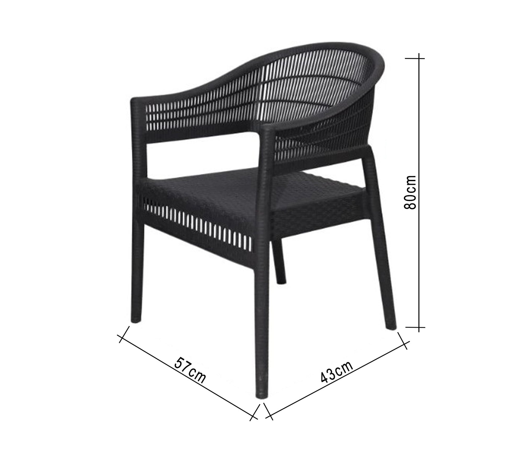 Brown, square, elegant, durable, outdoor patio set - Vitrine Furniture - Outdoor Products