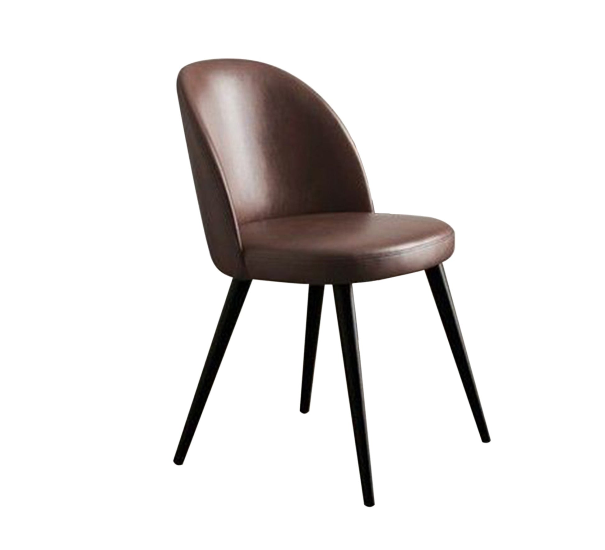 Brown upholstered chair - Vitrine Furniture - Furniture