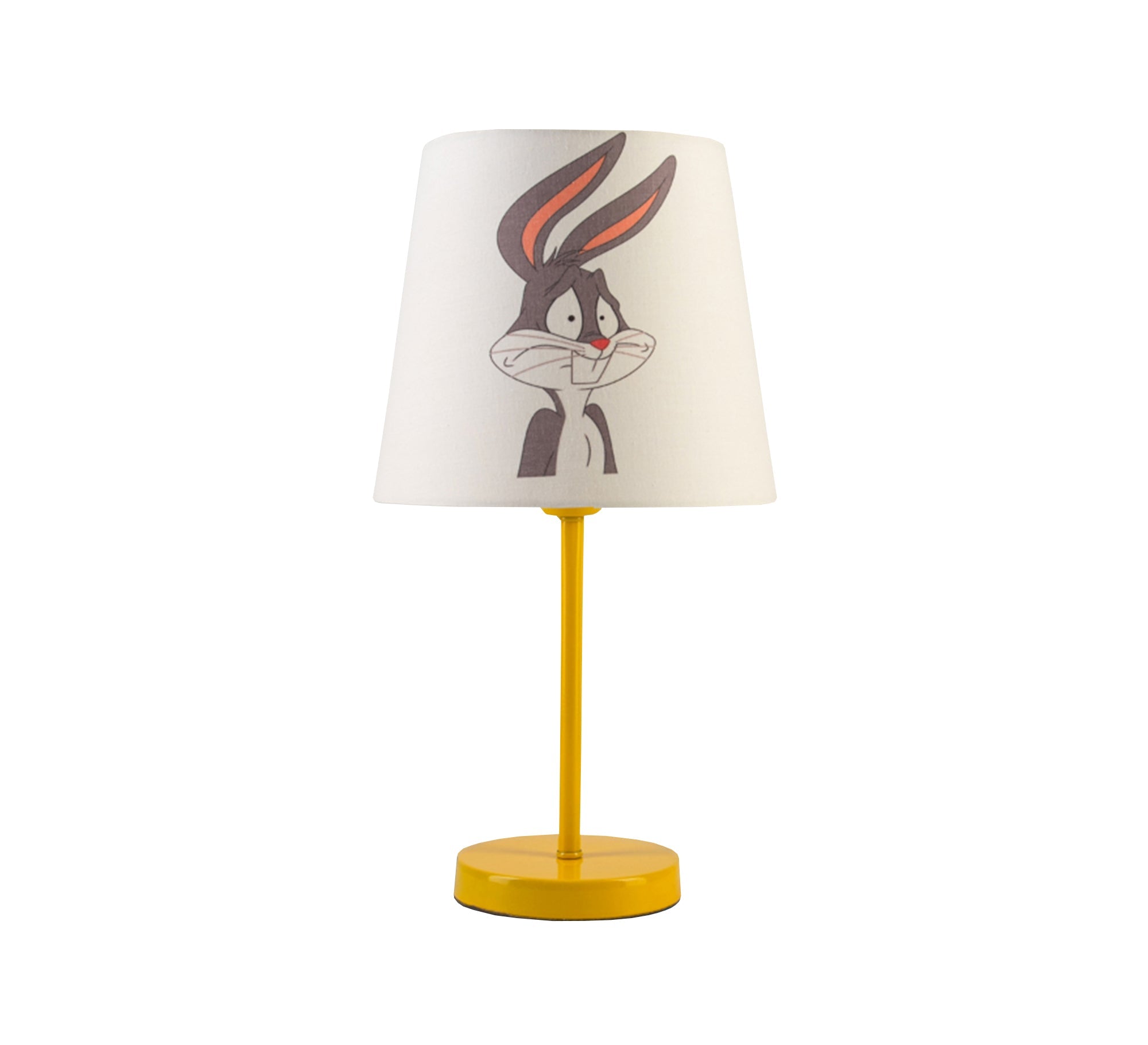 Bugs Bunny Lamp: Light, Fun, Kids, Unique Decor with Gold Base - Vitrine Furniture - Lighting