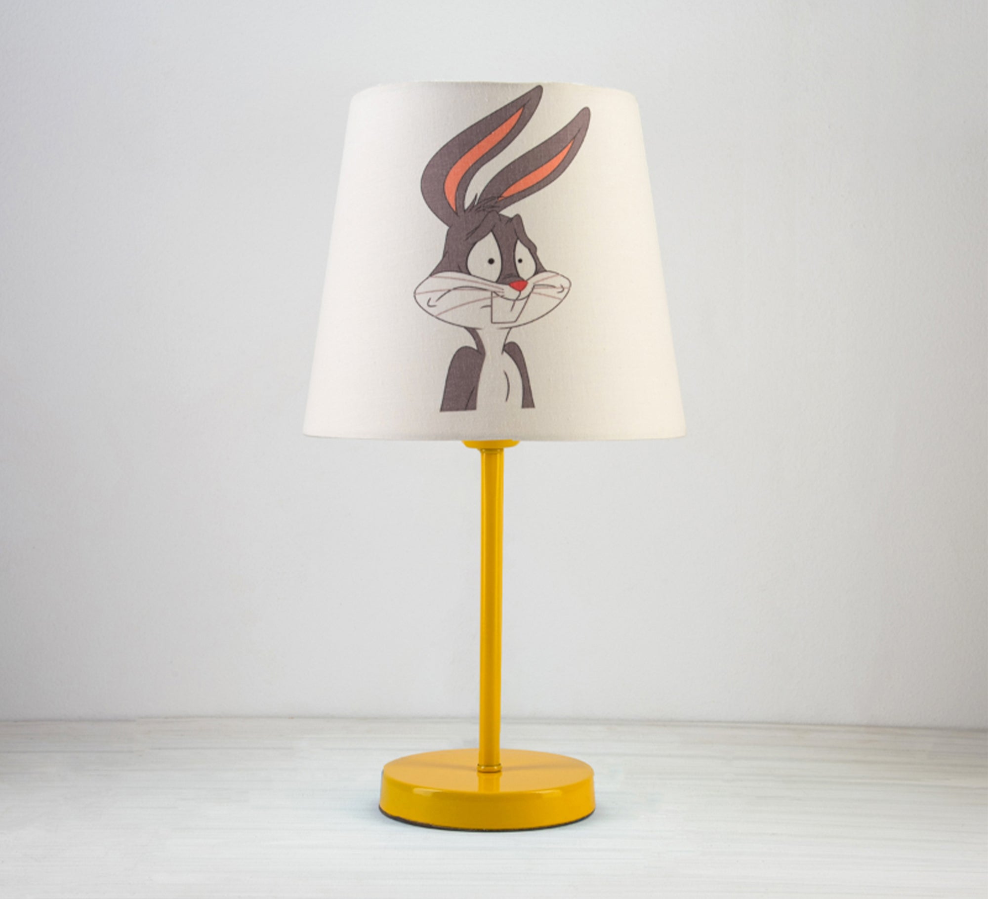 Bugs Bunny Lamp: Light, Fun, Kids, Unique Decor with Gold Base - Vitrine Furniture - Lighting