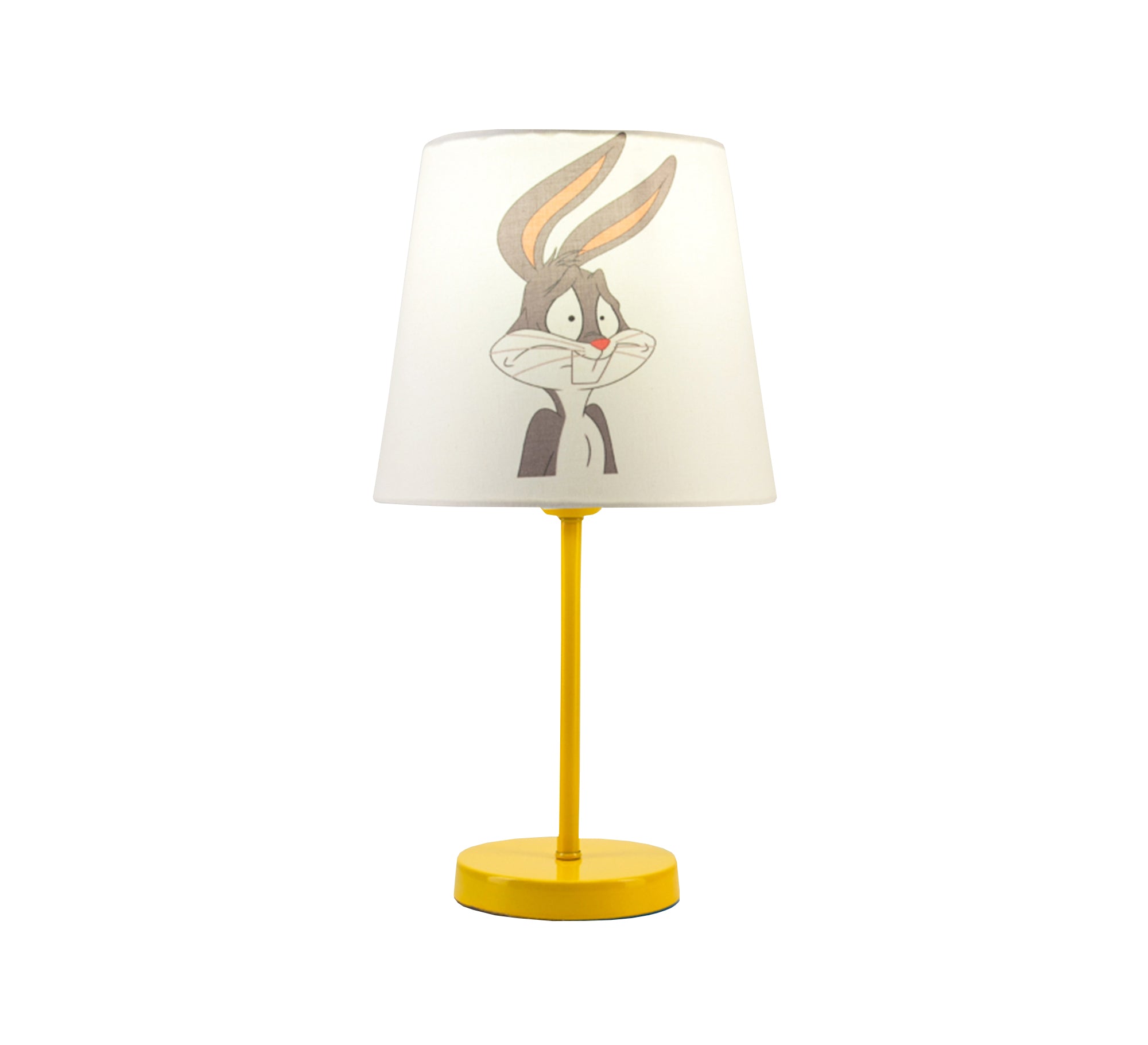 Bugs Bunny Lamp: Light, Fun, Kids, Unique Decor with Gold Base - Vitrine Furniture - Lighting