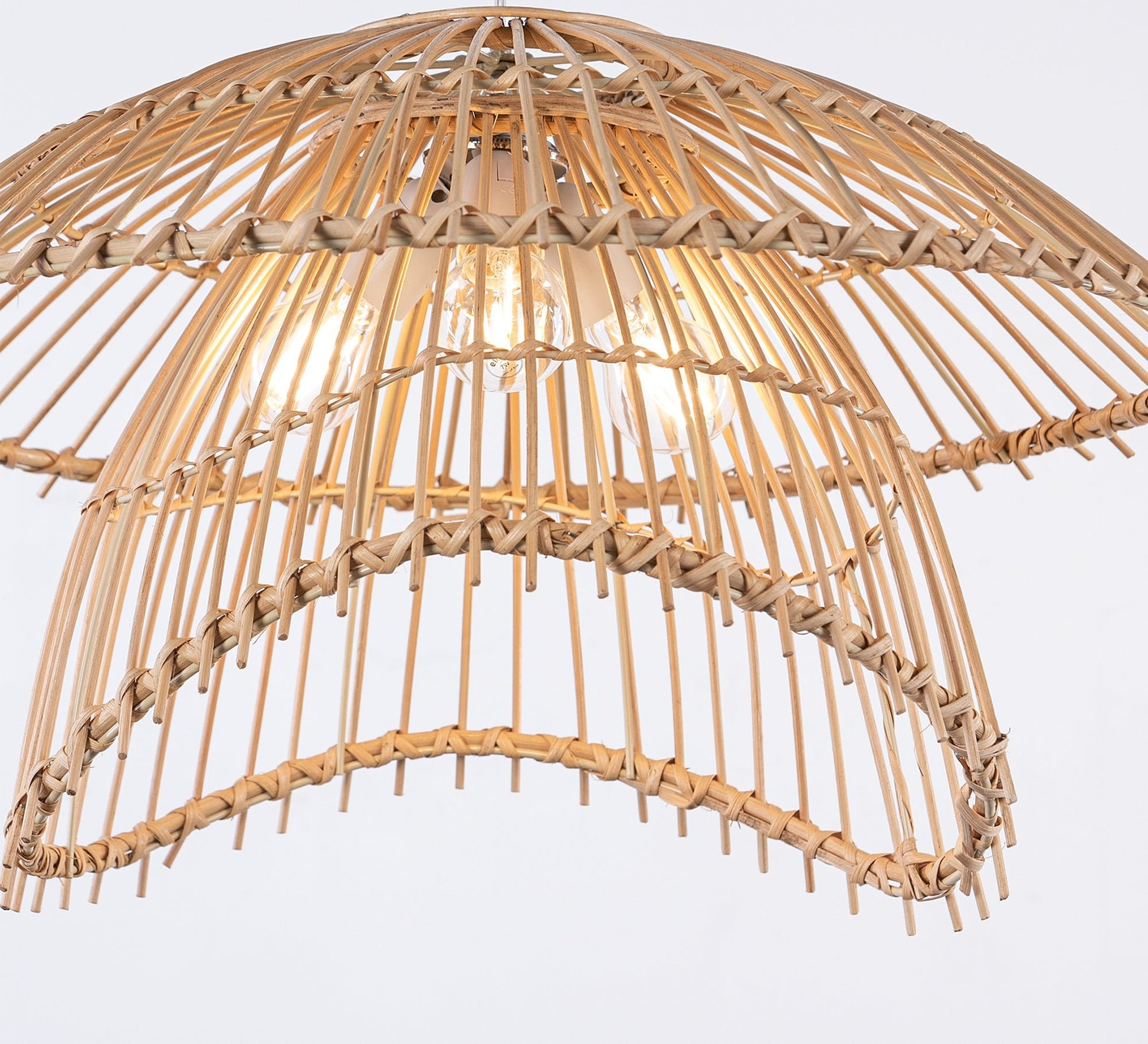 Butterfly - shaped bamboo lamp - Vitrine Furniture - Lighting