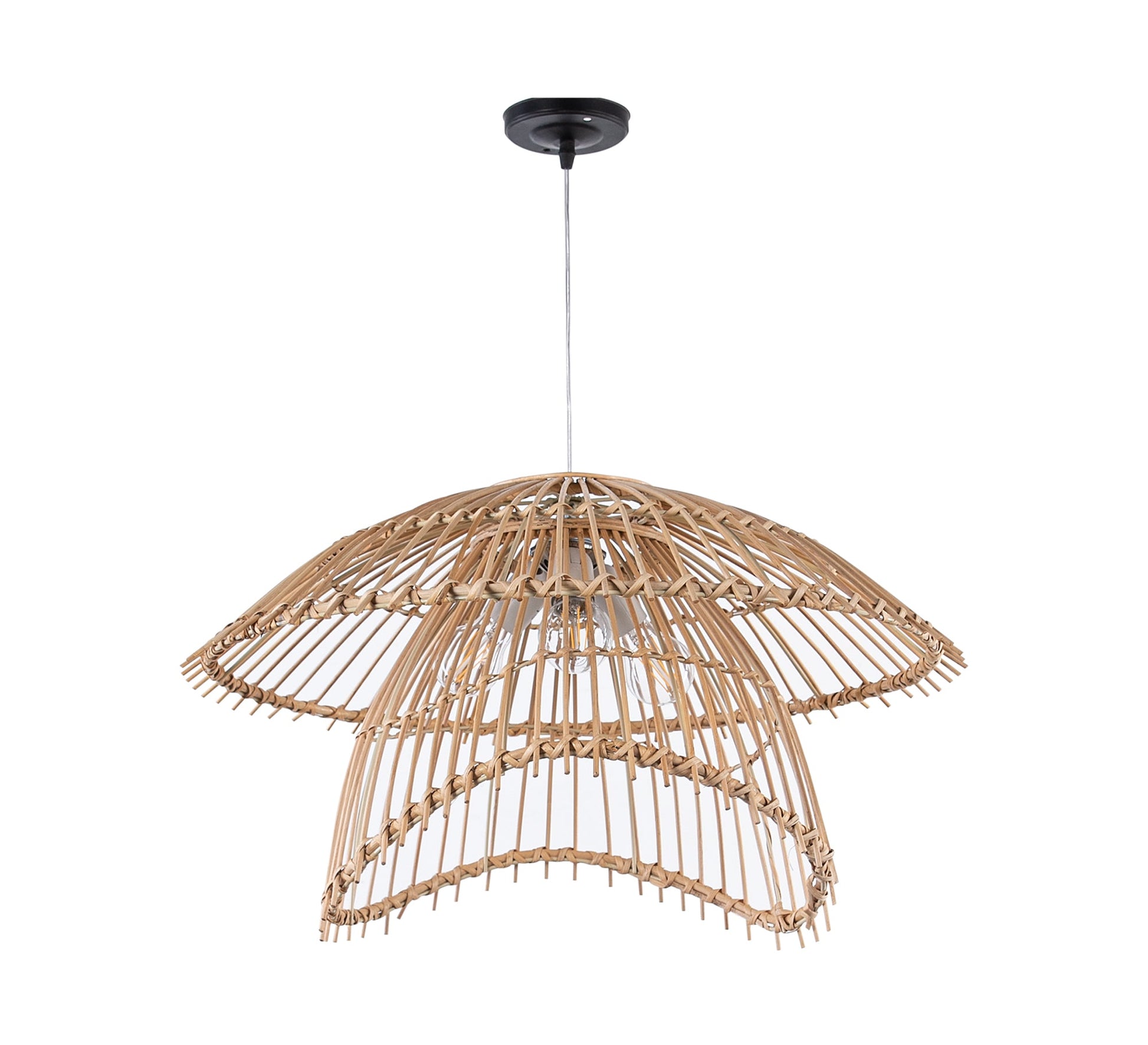 Butterfly - shaped bamboo lamp - Vitrine Furniture - Lighting