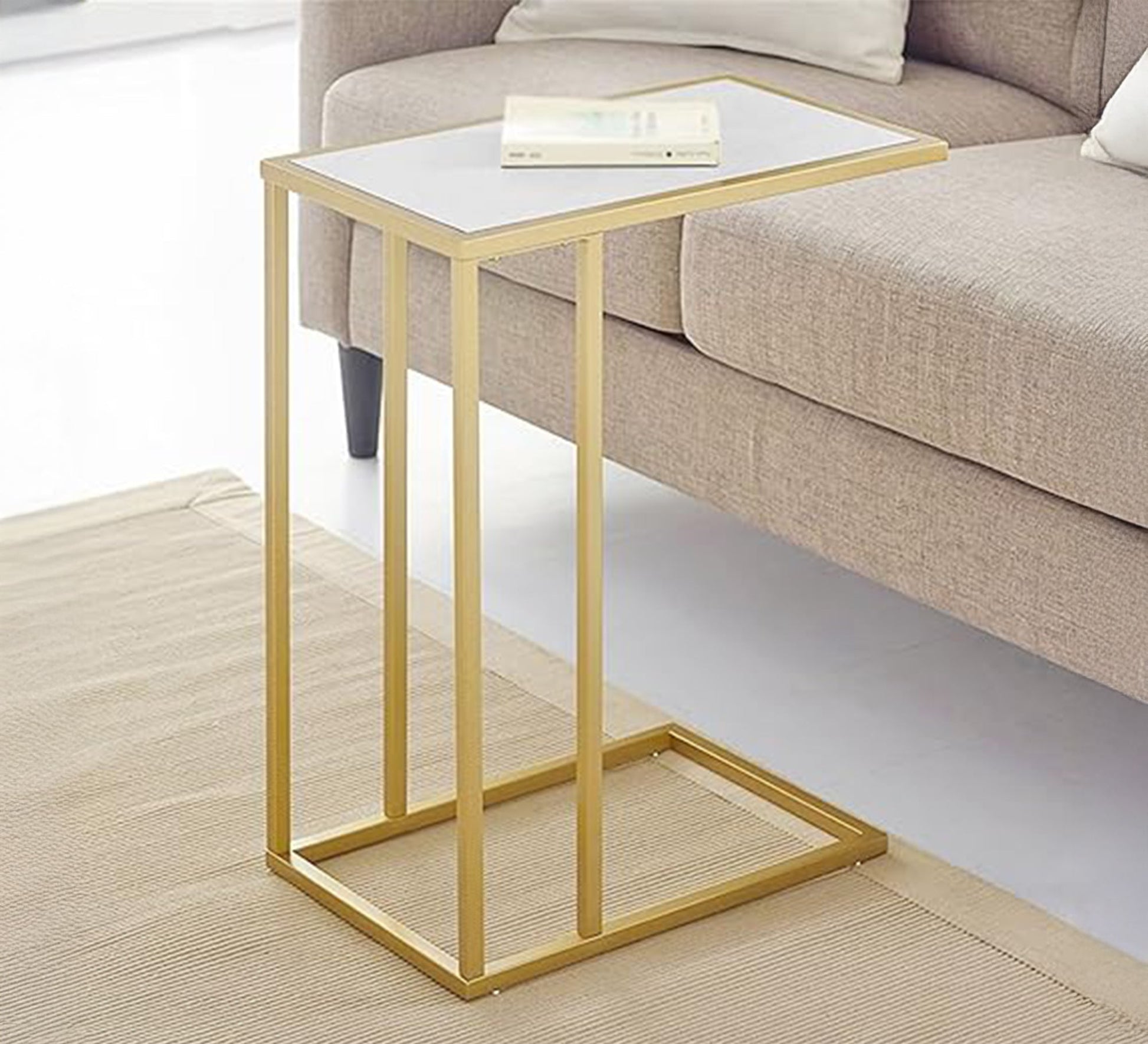C - shaped table for living rooms - Vitrine Furniture - Furniture