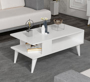 C - shaped table on legs - Vitrine Furniture - Furniture