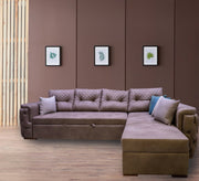 Capotene Corner: Stylish, Durable Outdoor Essentials - Vitrine Furniture - L - shape sofa set